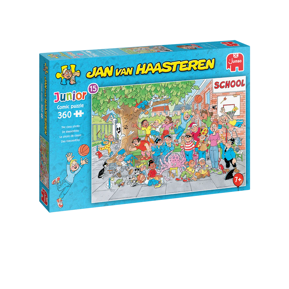 Jan van Haasteren Junior 15 | De klassenfoto  | 360 stukjes