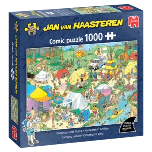 Kamperen in het bos | Jan van Haasteren | 1.000 stukjes